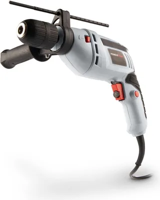Elektrische klopboormachine POWC10200 - 2 in 1: boren en hamerboren, 600 W boormachine, Links en rechts schroeven von Powerplus – Produktbild 1 von 6