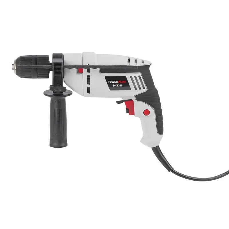 Elektrische klopboormachine POWC10200 - 2 in 1: boren en hamerboren, 600 W boormachine, Links en rechts schroeven von Powerplus – Produktbild 3 von 6