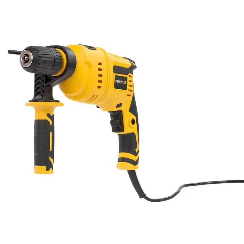 Elektrische klopboormachine POWX0265 - 2 in 1: boren en hamerboren, 800 W boormachine, Links en rechts schroeven - met 78 acc. by Powerplus – product image 3 of 3