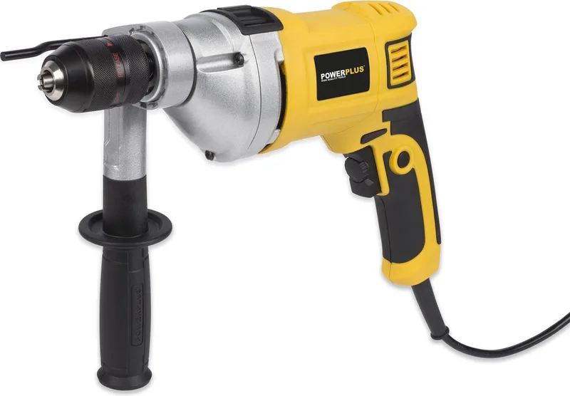Elektrische klopboormachine POWX0270 - 2 in 1: boren en hamerboren, 850 W boormachine, 26 Nm, Links en rechts schroeven von Powerplus – Produktbild
