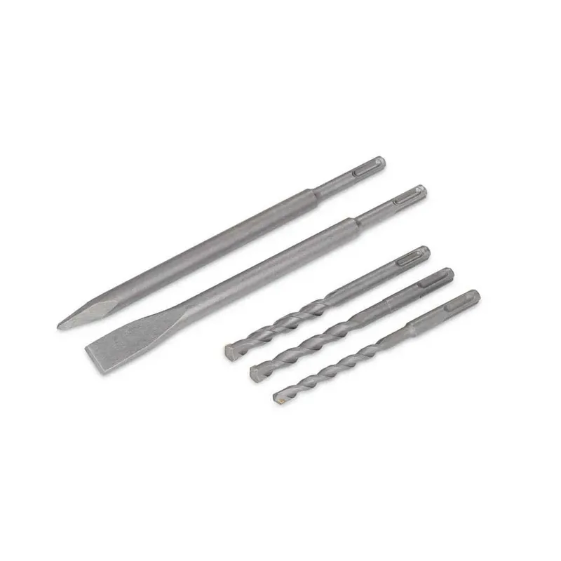 Elektrische klopboormachine POWX1195 - 4 in 1: boren hamerboren beitelen beitelrotatie, 1500 W boor, 6 J, SDS plus, 5 acc. von Powerplus – Produktbild 5 von 6