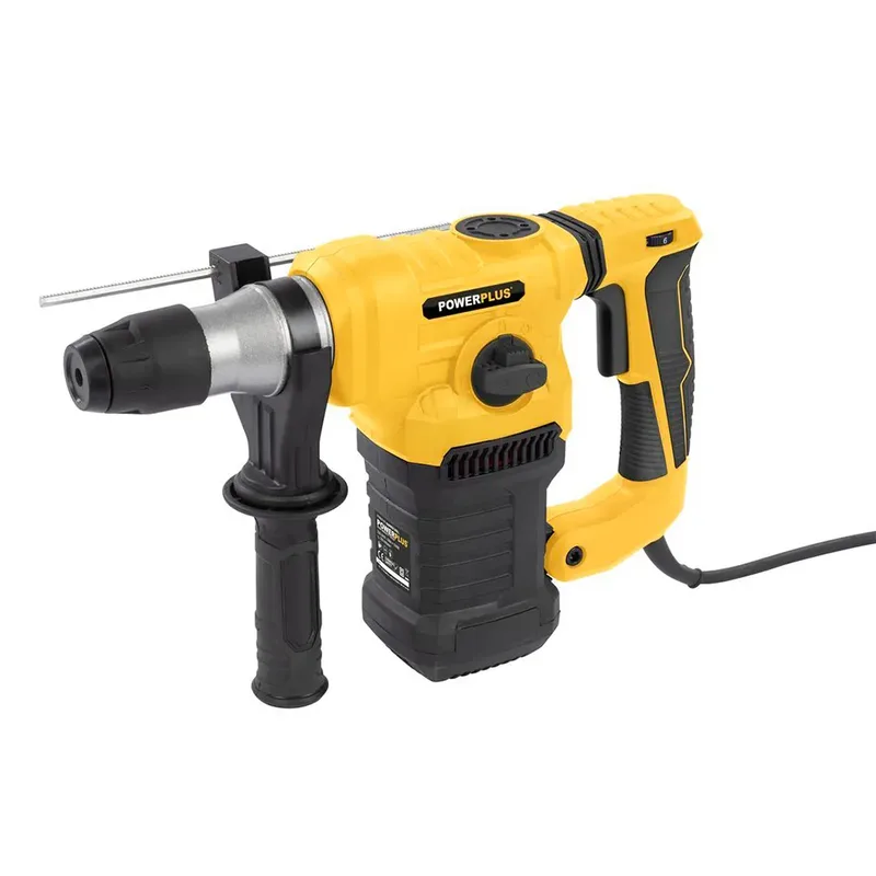 Elektrische klopboormachine POWX1197 - 4 in 1: boren hamerboren beitelen en beitelrotatie, 1500 W boormachine von Powerplus – Produktbild 3 von 6