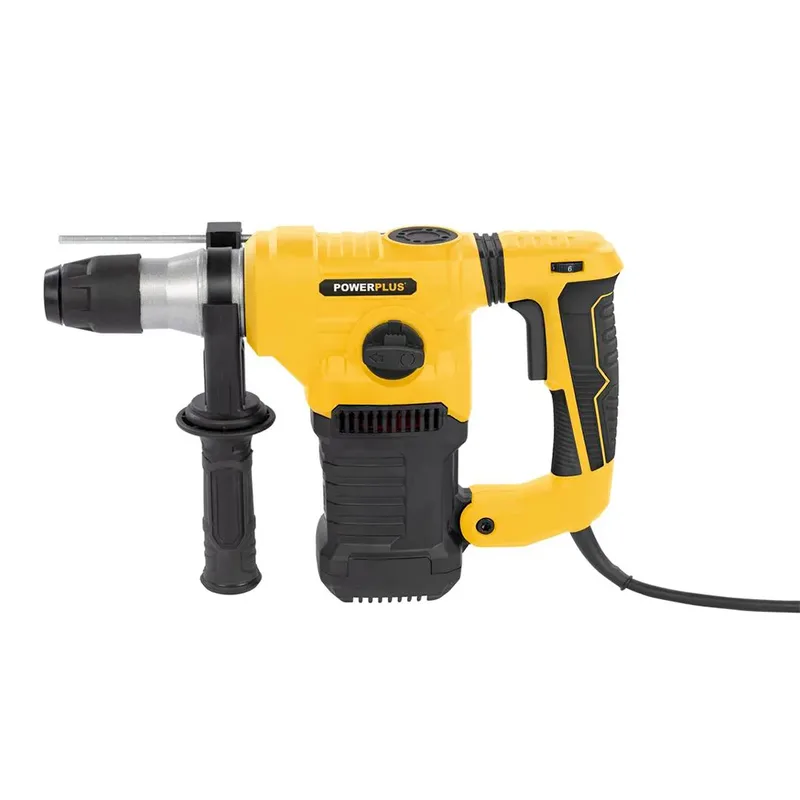 Elektrische klopboormachine POWX1197 - 4 in 1: boren hamerboren beitelen en beitelrotatie, 1500 W boormachine von Powerplus – Produktbild 4 von 6