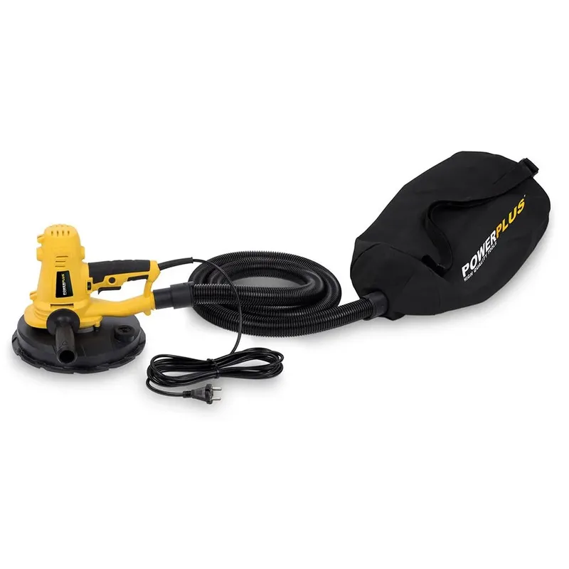 elektrische Langnekschuurmachine POWX0478 - 1220W wand- & plafondschuurmachine - schuurpapier Ø225mm - 2300min-1 - met 8 acc. de Powerplus – image du produit 6 sur 6