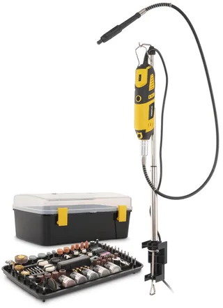 Elektrische Roterende Multitool POWX1326 - Multi Gereedschap 160 W tot 35 000 rpm - Telescopisch - incl. 226 Acc. by Powerplus – product image 1 of 6