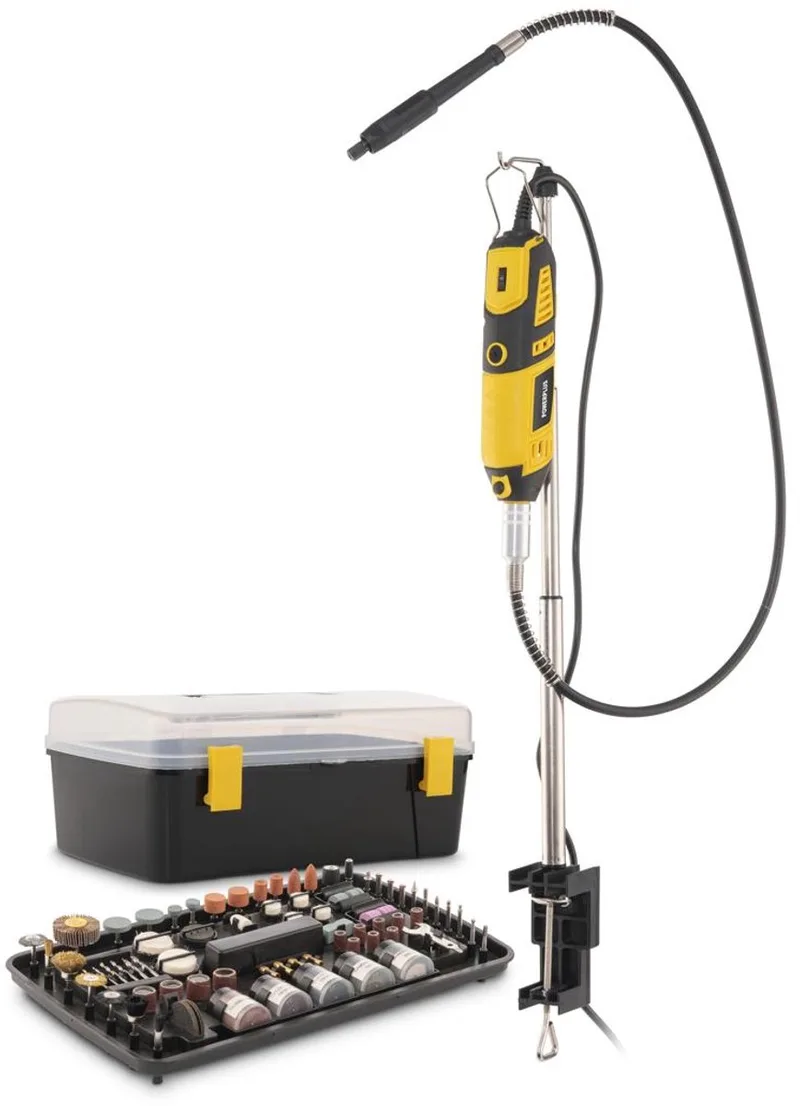 Elektrische Roterende Multitool POWX1326 - Multi Gereedschap 160 W tot 35 000 rpm - Telescopisch - incl. 226 Acc. by Powerplus – product image 1 of 6