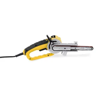 elektrische vijlmachine POWX139 - 400W schuurmachine - schuurriem 457x13mm - 1700min-1 - met opbergkoffer - met 10 acc. van Powerplus – productafbeelding 4 van 6