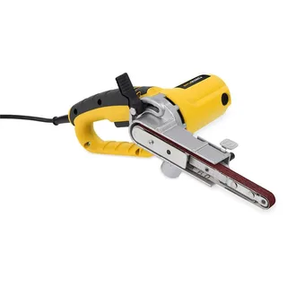 elektrische vijlmachine POWX139 - 400W schuurmachine - schuurriem 457x13mm - 1700min-1 - met opbergkoffer - met 10 acc. van Powerplus – productafbeelding 5 van 6