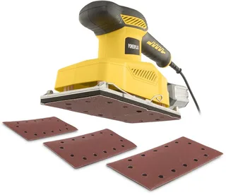 elektrische vlakschuurmachine POWX04410 - 350W - schuurpapier 230 x 115 mm - 24000min-1 - met 6 acc. van Powerplus – productafbeelding 1 van 2