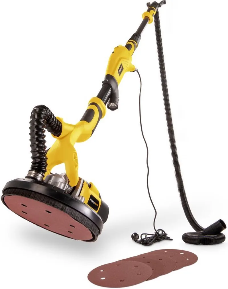 elektrische wand- & plafondschuurmachine - 710W, Ø225mm by Powerplus – product image 1 of 5