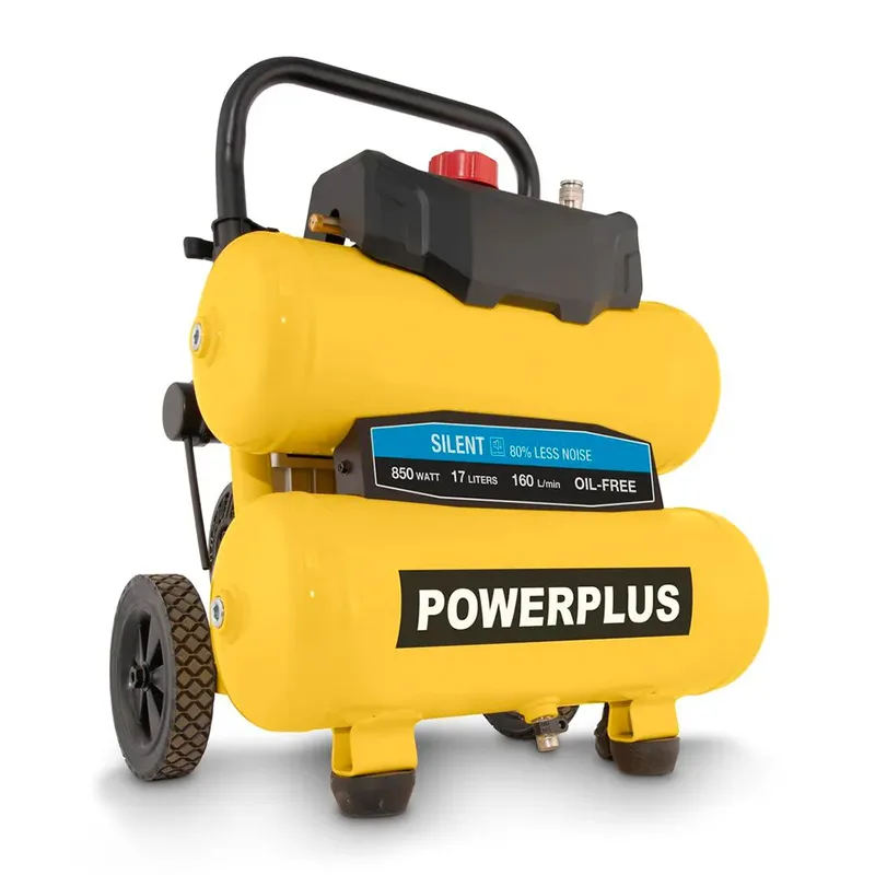 Luchtcompressor 850w van Powerplus – productafbeelding