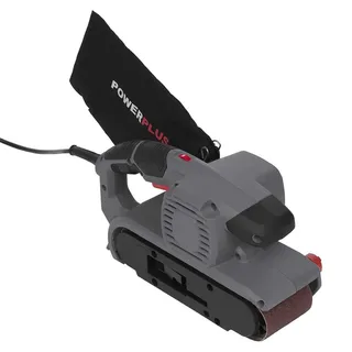 POWE40040 Bandschuurmachine - 1010W - 533 x 73mm - Incl. 1 x G80 schuurpapier en stofzak van Powerplus – productafbeelding 6 van 6