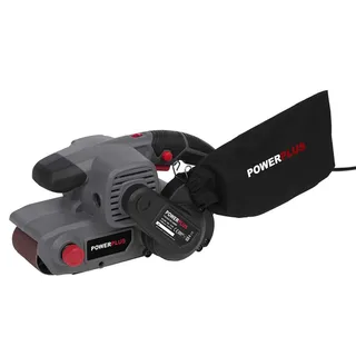 POWE40040 Bandschuurmachine - 1010W - 533 x 73mm - Incl. 1 x G80 schuurpapier en stofzak van Powerplus – productafbeelding 3 van 6