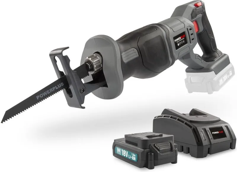 POWEBRSS1 Reciprozaag - 18V - incl batterij 18V 1.5Ah en lader by Powerplus – product image