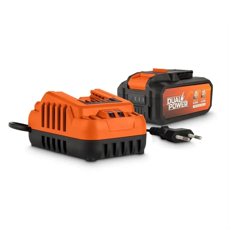 Powerplus 2x20v 5.0/2.5ah Oplader En Batterij van Powerplus – productafbeelding