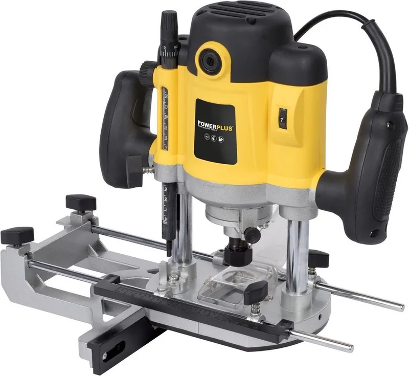 Powx093 1500w Fräsmaschine von Powerplus, Gelb – Produktbild 1 von 6