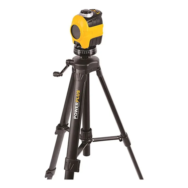 zelfnivellerende laserwaterpas POWX720 - Max 10 m - zichtbare verticale, horizontale of 90° laserlijnen von Powerplus, Gelb – Produktbild 2 von 6