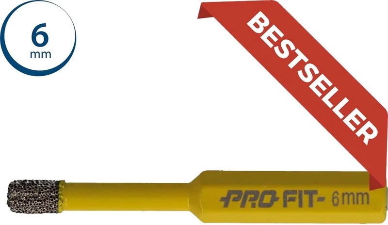 Diamantboor met zeskant aansluiting 6mm by Pro-Fit – product image