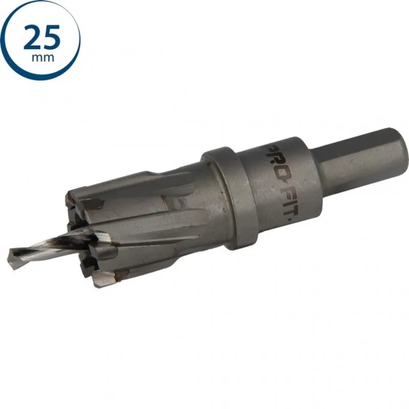 Endura gatfrees 25x25 mm met variabele HM vertanding met HSCO M35 centreerboor de Pro-Fit – image du produit