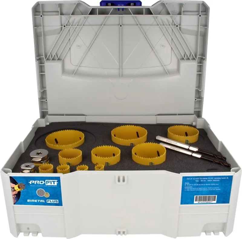 HSS Bi-metaal PLUS gatzagenset in T-Loc Systainer 09041683S0 de Pro-Fit – image du produit