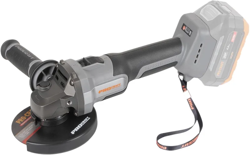 AG125Abb accu-haakse slijper 20 V 125 mm borstelloos Solo - zonder accu, zonder oplader by Procraft – product image