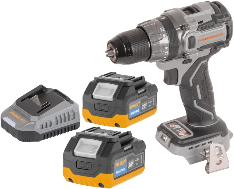 CD20Abb accu-klopboormachine 20 V 85 Nm Solo - zonder accu, zonder oplader van Procraft – productafbeelding