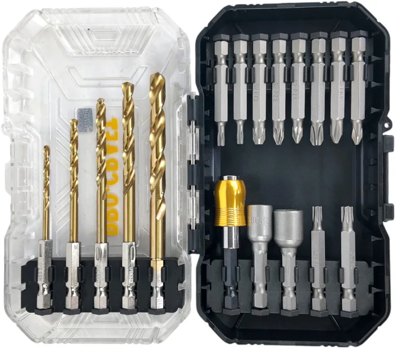 DBS-18 bit- en boorset 18-delig S2-staal Phillips / Pozidriv / Torx by Procraft – product image