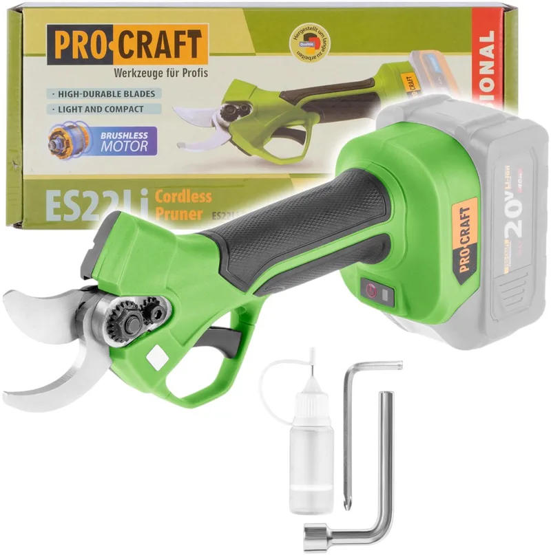 ES22Libb accu-takkenschaar 20 V 25 mm borstelloos Solo - zonder accu, zonder oplader de Procraft – image du produit