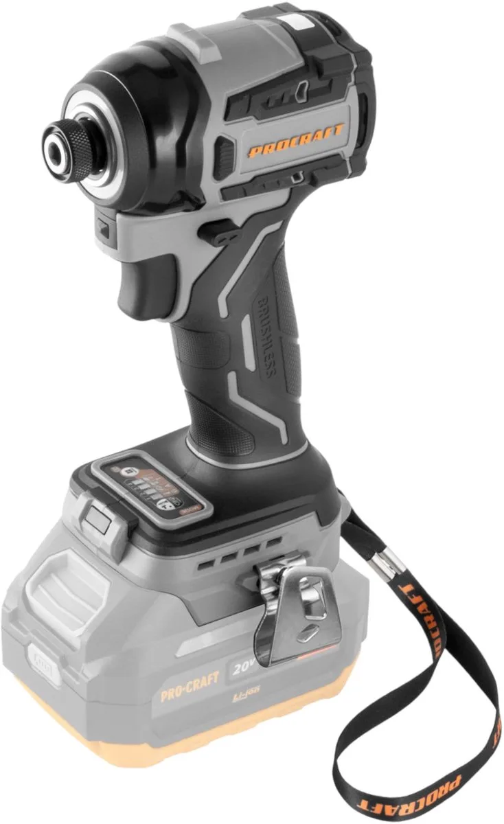 ID20Abb accu-slagmoersleutel 20 V 180 Nm 1/4" Solo - zonder accu, zonder oplader de Procraft – image du produit