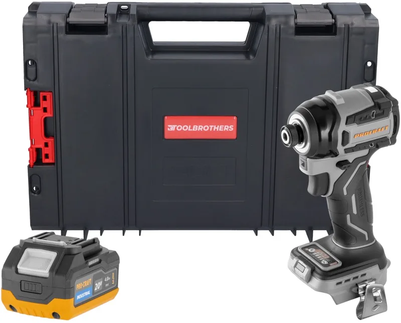ID20Abb accu-slagmoersleutel 20 V 180 Nm 1/4" Solo - zonder accu, zonder oplader de Procraft – image du produit