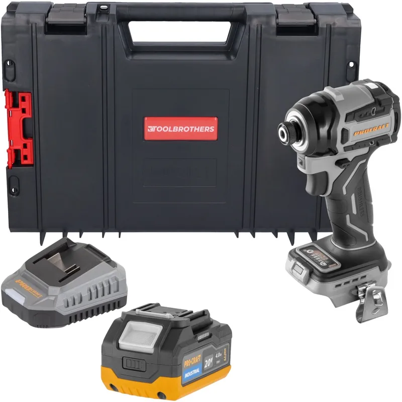 ID20Abb accu-slagmoersleutel 20 V 180 Nm 1/4" Solo - zonder accu, zonder oplader de Procraft – image du produit