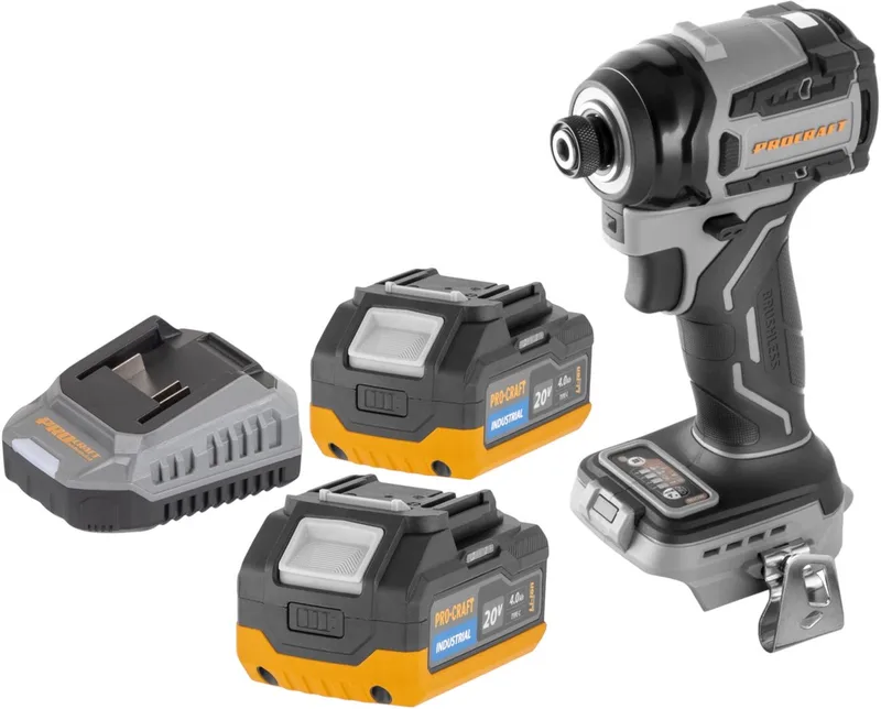 ID20Abb accu-slagmoersleutel 20 V 180 Nm 1/4" Solo - zonder accu, zonder oplader de Procraft – image du produit