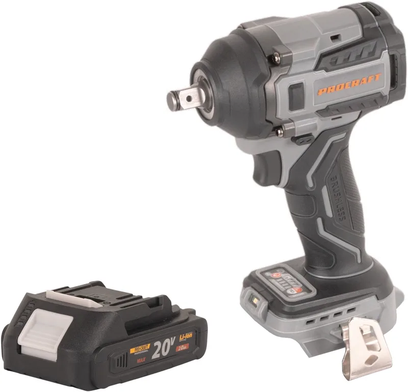 IW550Abb accu slagmoersleutel 20 V 550 Nm 1/2" + 1x accu 2,0 Ah - zonder lader de Procraft – image du produit