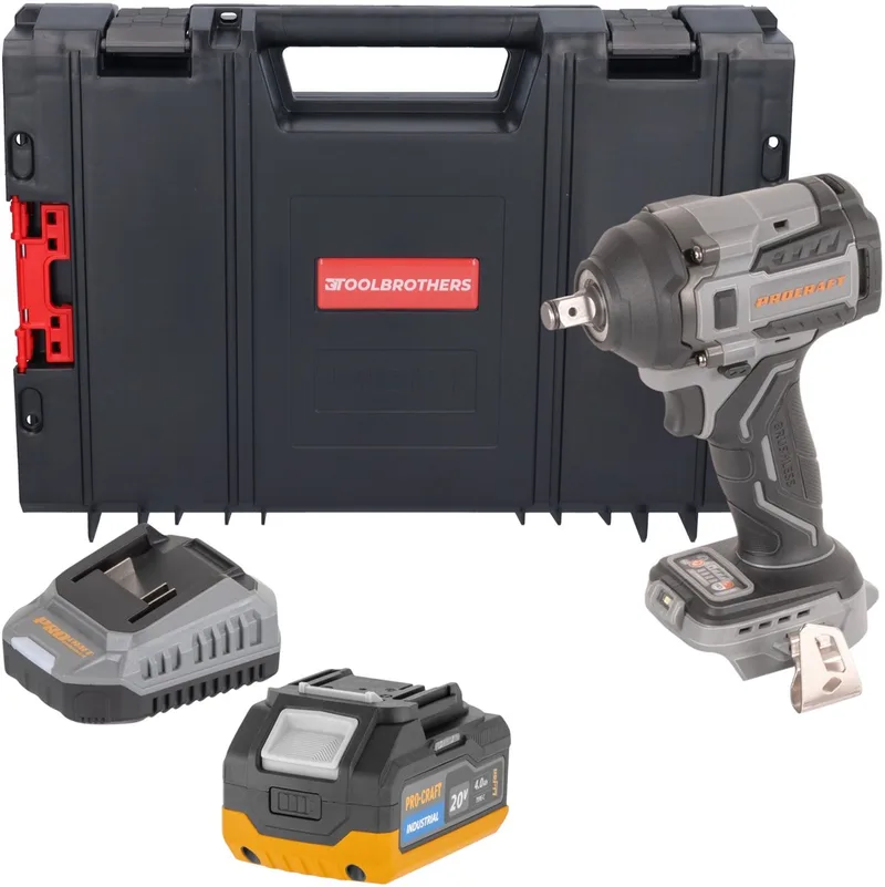 IW550Abb accu slagmoersleutel 20 V 550 Nm 1/2" Solo - zonder accu, zonder lader fra Procraft – produktbillede