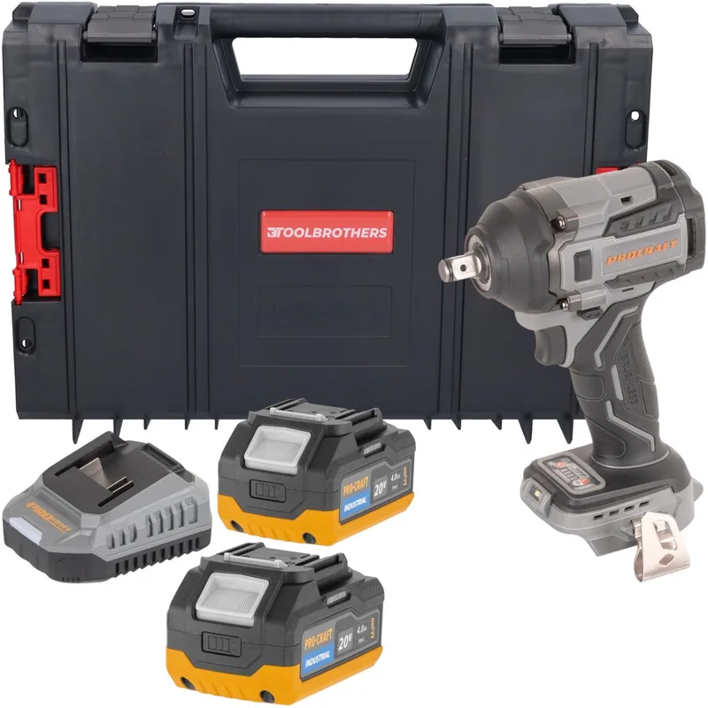 IW550Abb accu slagmoersleutel 20 V 550 Nm 1/2" Solo - zonder accu, zonder lader de Procraft – image du produit