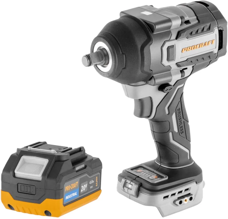 IW850A-BB accu-slagmoersleutel 20 V 850 Nm 1/2" borstelloos Solo - zonder accu, zonder oplader de Procraft – image du produit