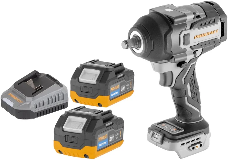 IW850A-BB accu-slagmoersleutel 20 V 850 Nm 1/2" borstelloos Solo - zonder accu, zonder oplader de Procraft – image du produit