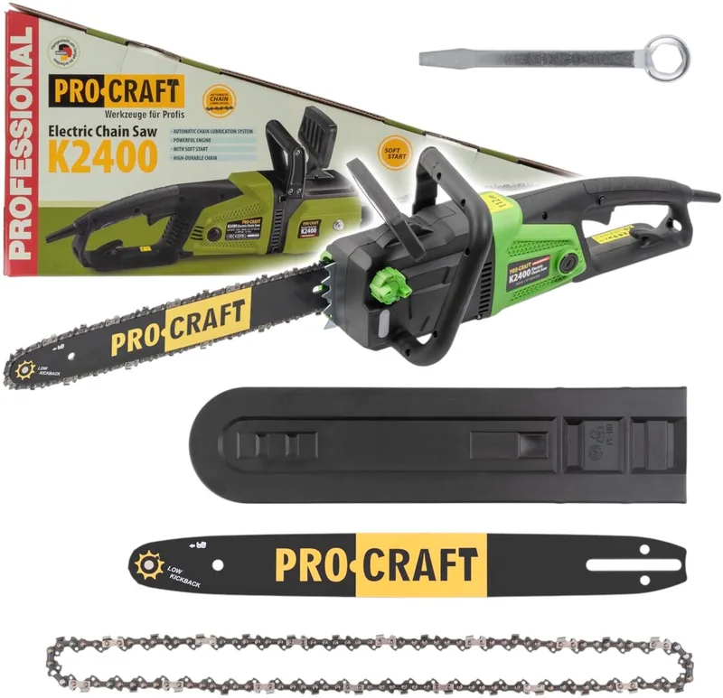 K2400 kettingzaag 2000 watt 405 mm zaaglengte de Procraft – image du produit