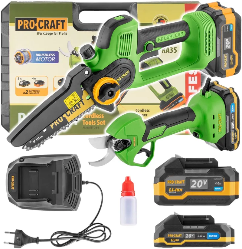4,0 Ah + oplader + koffer von Procraft – Produktbild