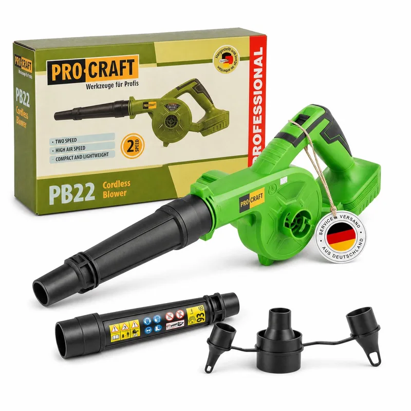 PB22bb accu-bladblazer 20 V Solo - zonder accu, zonder oplader von Procraft – Produktbild