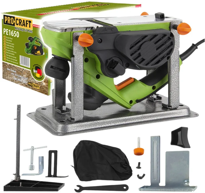 PE1650 elektrische schaafmachine 850 watt 82 mm schaafbreedte von Procraft – Produktbild