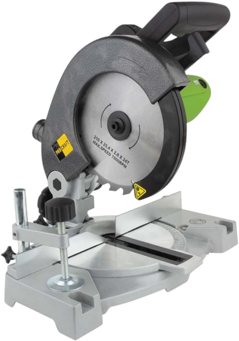 PGS2100 afkortzaag 1400 Watt 210 mm + zaagblad by Procraft – product image