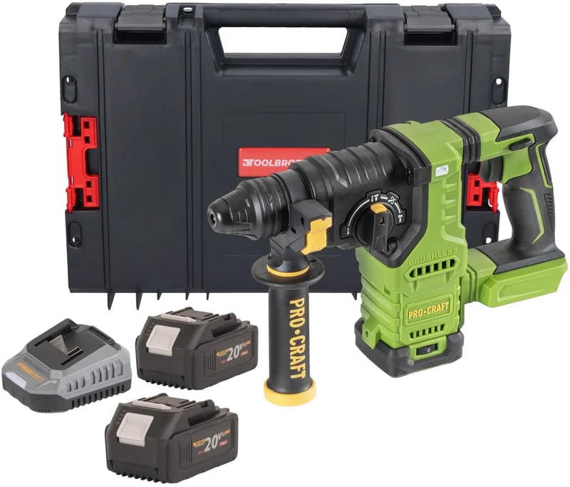 PHA30bb accu-boorhamer 20 V 2,8 J SDS plus Brushless Solo - zonder accu, zonder oplader de Procraft – image du produit