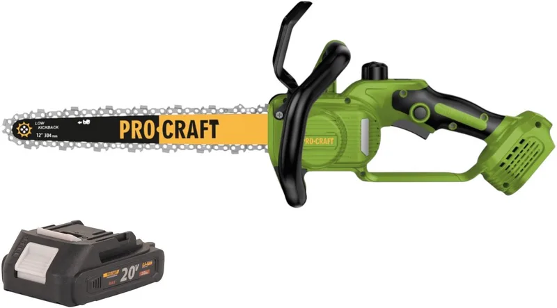 PKA33-BB accukettingzaag 20 V 304 mm borstelloos + 1x accu 2,0 Ah - zonder oplader de Procraft – image du produit