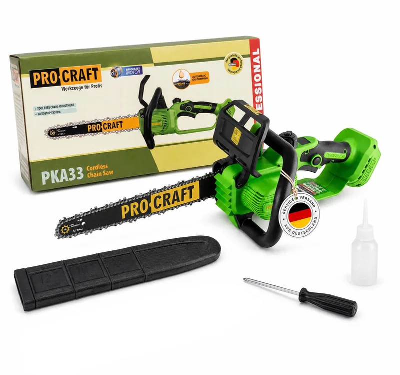 PKA33-BB accukettingzaag 20 V 304 mm borstelloos solo - zonder accu, zonder oplader van Procraft – productafbeelding