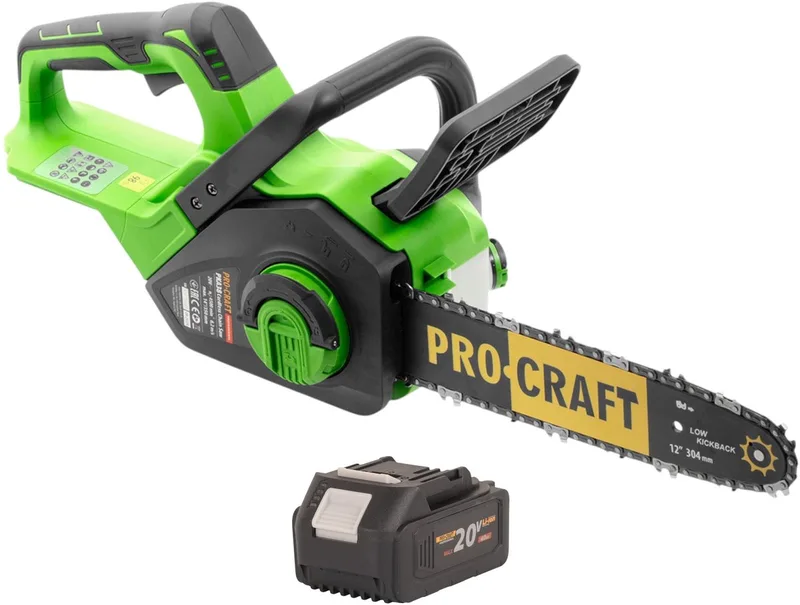 PKA38 accukettingzaag 20 V 304 mm borstelloos + 1x accu 4,0 Ah - zonder oplader de Procraft – image du produit
