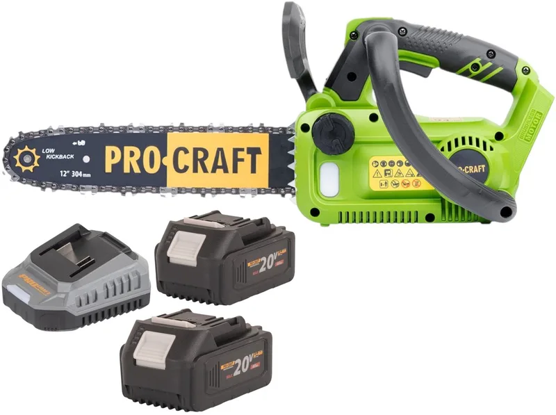 PKA42Libb accu-kettingzaag 20 V 304 mm borstelloos solo - zonder accu, zonder lader de Procraft – image du produit