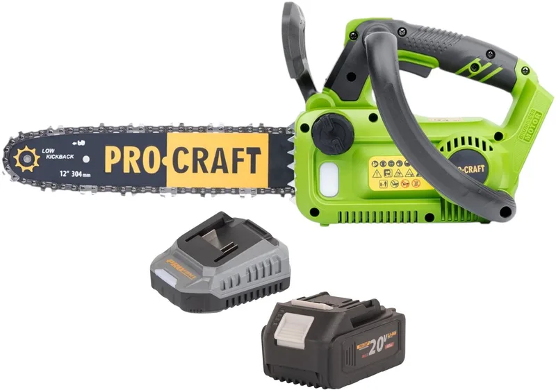 PKA42Libb accu-kettingzaag 20 V 304 mm borstelloos solo - zonder accu, zonder lader de Procraft – image du produit