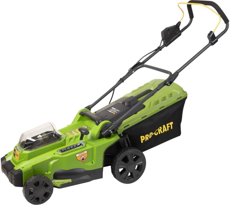 PLM20bb accu-grasmaaier 40 V (2x 20 V) 370 mm borstelloos solo - zonder accu, zonder oplader von Procraft – Produktbild