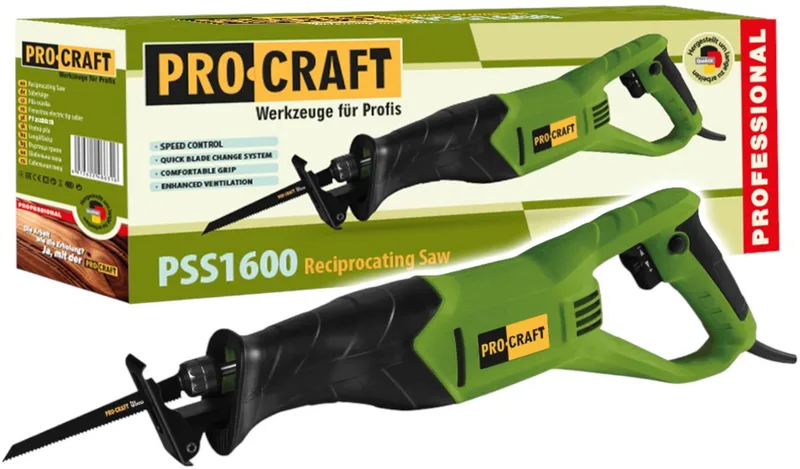 PSS1600 reciprozaag 800 watt + zaagblad by Procraft – product image